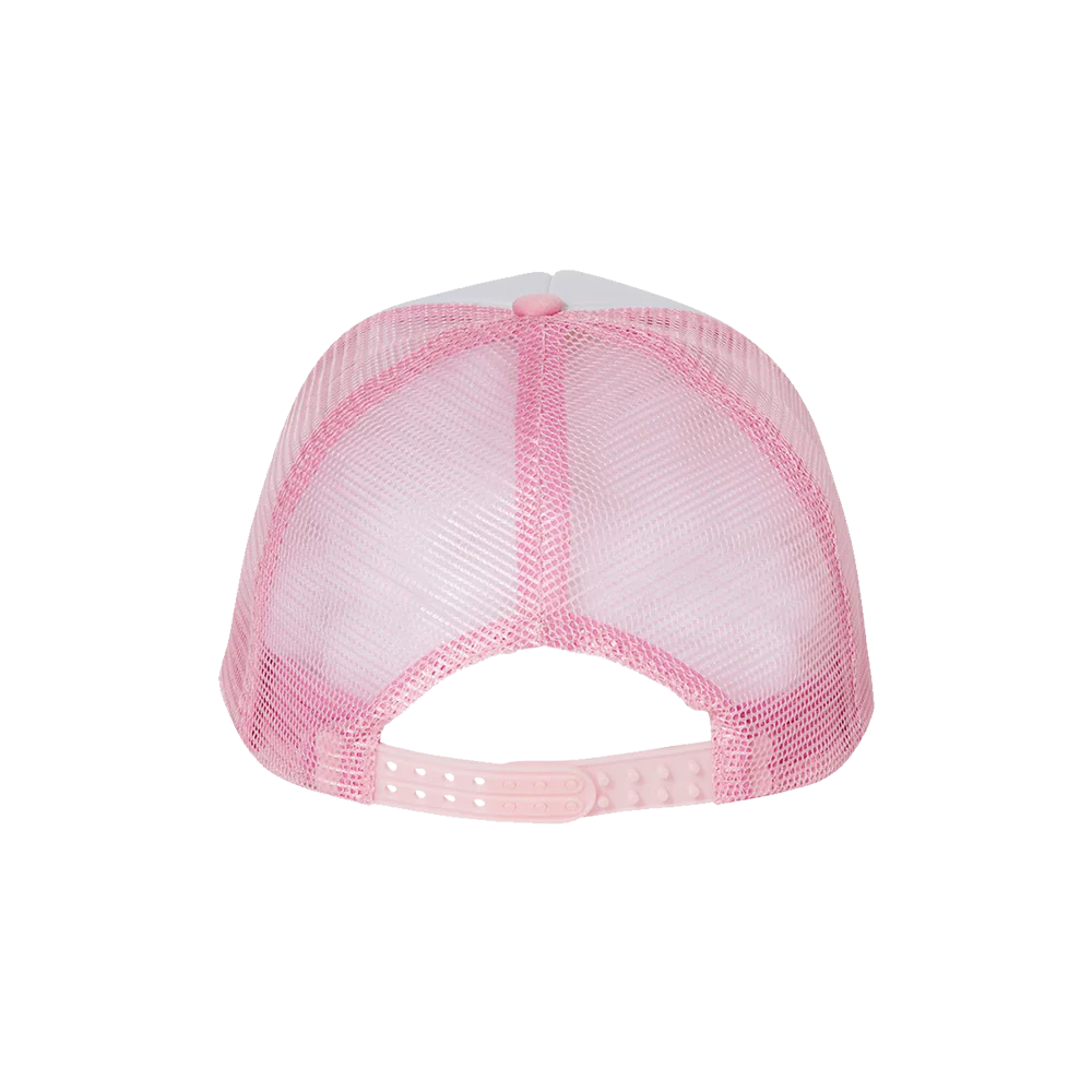 Diablo Pink/White Trucker Hat - Image 3