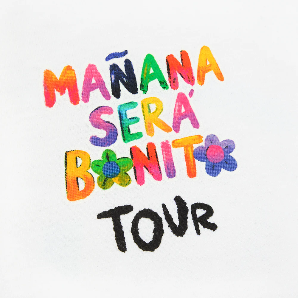 MSB Tour 2023 Rainbow White Tee - Image 3